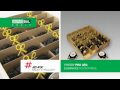 Servisbal a jeho fixační mřížka