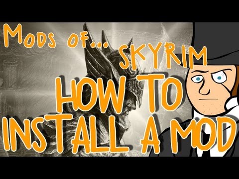 how to install skyrim mods