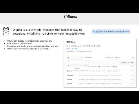 Ollama - GenAI Essentials