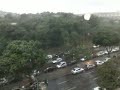 Mineirão sendo bonbardiado por forte chuva