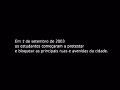 no dia 31 de agosto 2003, a prefeitura de salvador, liderada pelo prefeito antonio imbassay, autorizou o aumento da tarifa de �nibus de 1,30 para 1,50. no dia seguinte os estudantes come�aram a protestar e bloquear o tr�nsito da cidade que ficou parada por dez dias consecutivos.