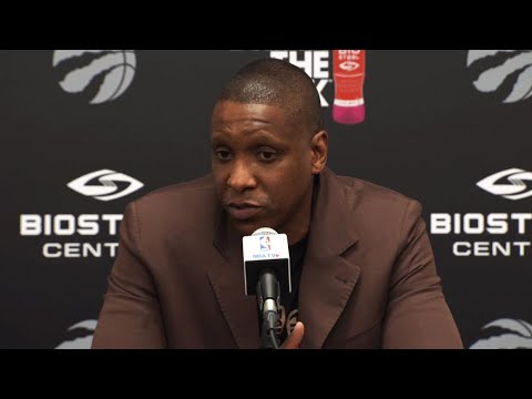 Video: Ujiri: Raptors not team to watch if looking for dramatic change