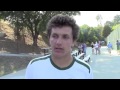 santa barbara high's boys tennis team defeats viewpoint in a cif division 1 second-round match..