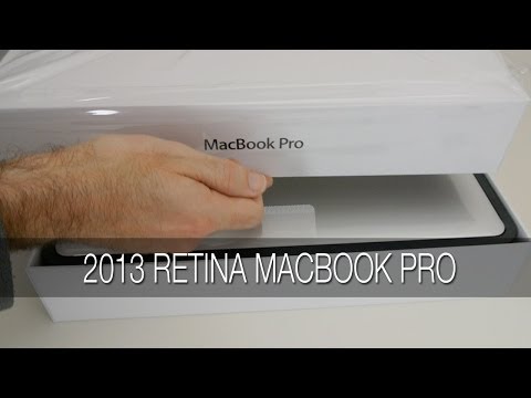 Apple 2013 Retina MacBook Pro - Unboxing - First Look - Setup Guide