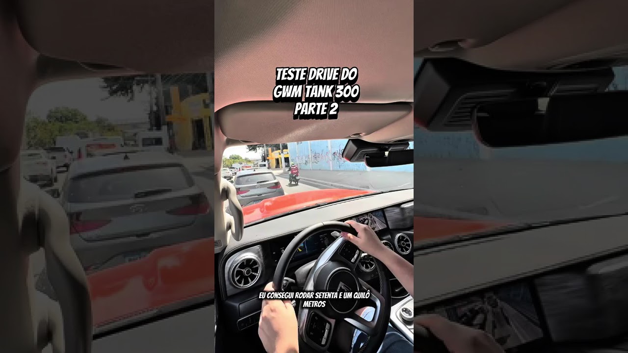 GWM Tank 300: Consumo de hatch em corpo de Jipe? ⛽️🔋