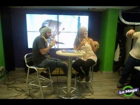 sara uribe - Sara Uribe bailando en El Mañanero de La Mega.
