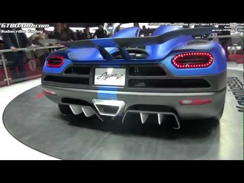 christian von koenigsegg - http://www.facebook.com/GTBOARD Exterior in detail Agera R by Christian von Koenigsegg Geneva 2012.