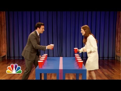 jimmy fallon - Jimmy challenges actress Julianne Moore to a game of Flip Cup. Subscribe NOW to Late Night with Jimmy Fallon: http://full.sc/IcjtXJ Watch Late Night With Jim...
