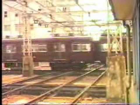 阪急 西宮北口 ダイヤモンドクロッシング Hankyu, diamond crossiing