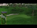 Golden Tee Great Shot on Tahiti Cove!