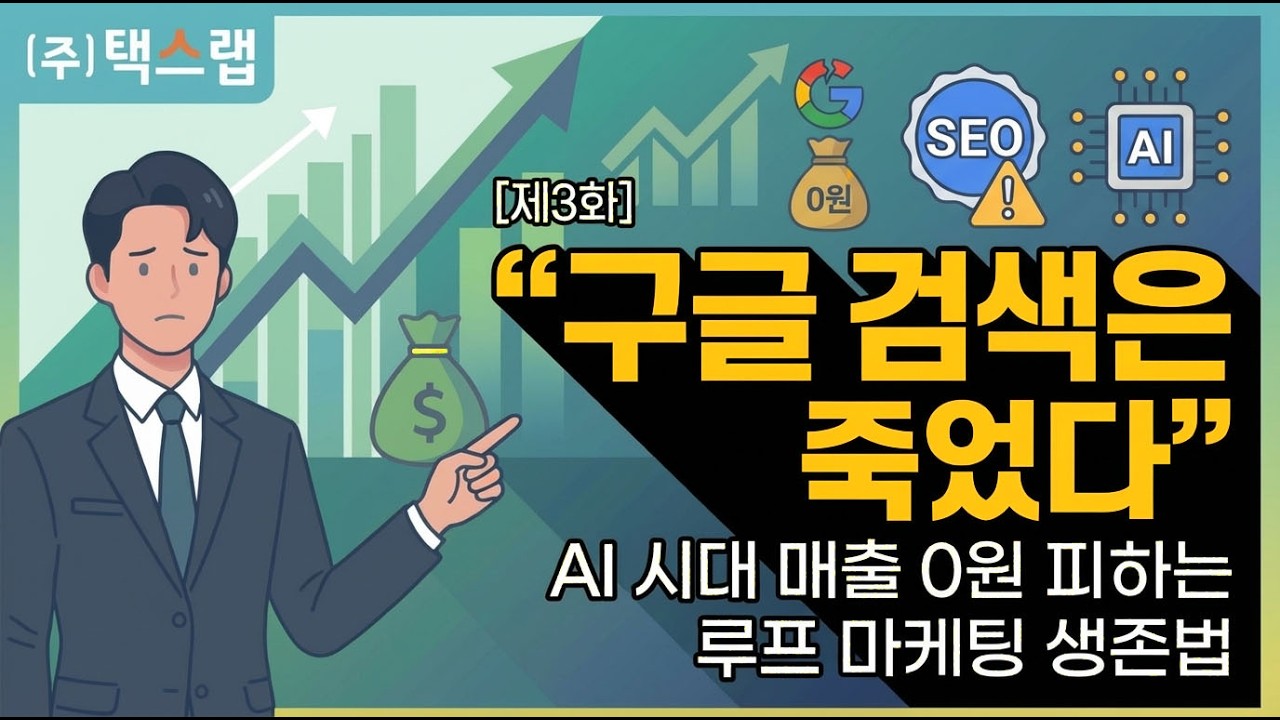 [제3화] "구글 검색은 죽었다" AI 시대 매출 0원 피하는 루프 마케팅 생존법
