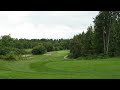 Quincy golfing at Nottawasaga