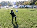 Calob Mejia juggling.  Age 9.