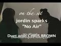 Jordin Sparks ft. Chris Brown - No Air Behind the Scenes get