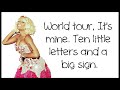 Justin Bieber ft. Nicki Minaj - Beauty And A Beat (Lyrics) AV