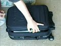 It is so easy to open a baggage