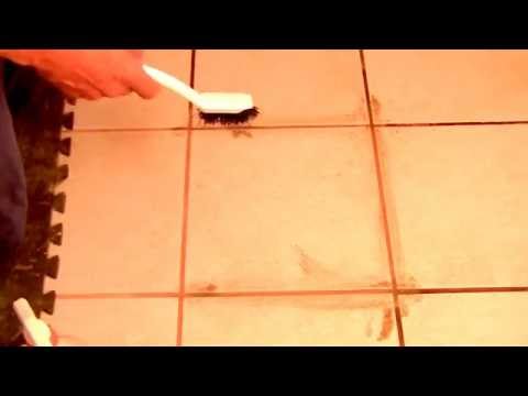 how to whiten tile floors