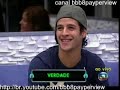 BBB8 - Entrevista com os finalistas (na m�quina da verdade)
