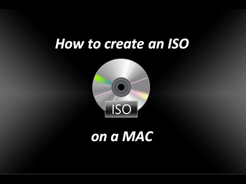 how to create iso file