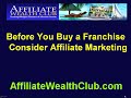 Home Based Franchise Opportunity | Before Buying A Franchise Consider...