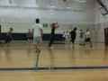 Guys volleyball game
