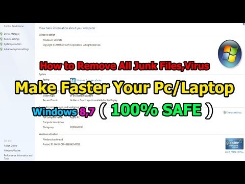 how to remove junk files