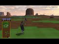 Golden Tee Great Shot on Monument Valley!