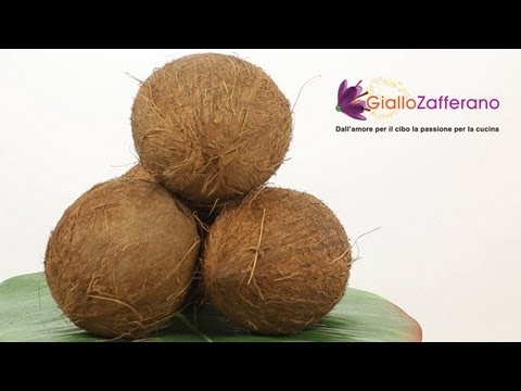 how to open coconut