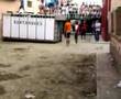 Desencajonada de un toro en Alfara de algimia