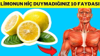 LİMONUN HİÇ DUYMADIĞINIZ 10 FAYDASI (Limonun F