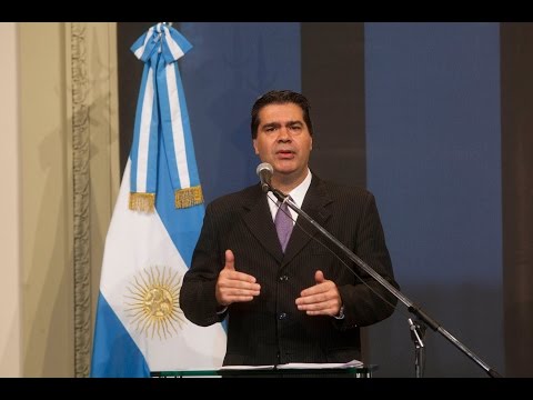 31 de JUL Jorge Capitanich