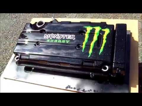 how to paint b series valve cover
