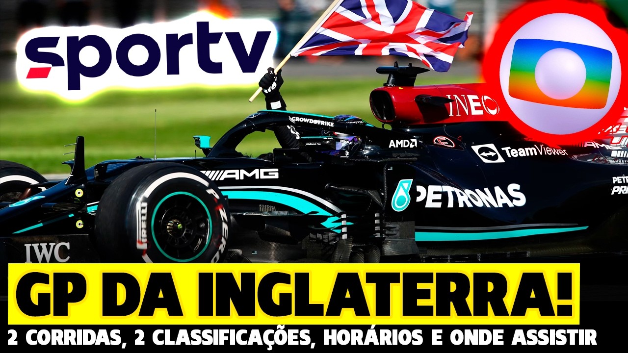 🚨RACEWEEK! VEJA OS HORÁRIOS E ONDE ASSISTIR AO GP DA INGLATERRA! 2 CORRIDAS | FÓRMULA 1