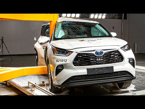 2023 toyota highlander crash and safety test