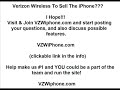 Verizon Wireless iPhone? Verizon to sell the iPhone?