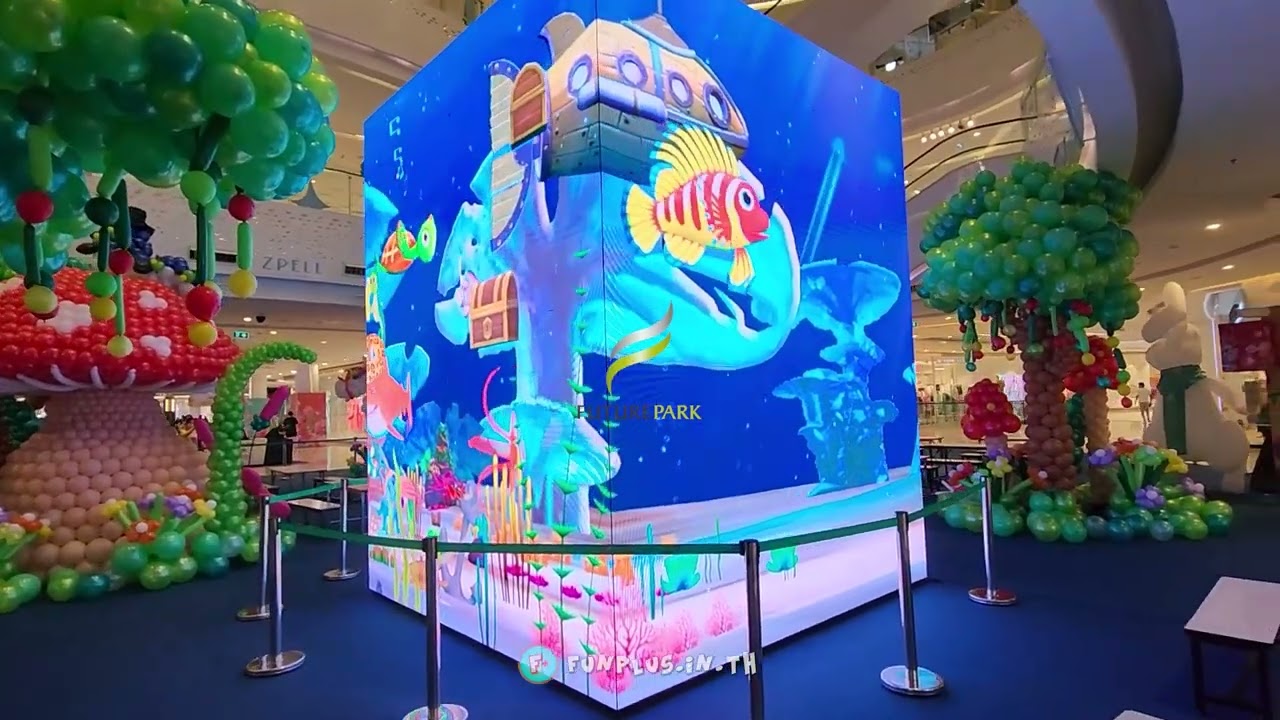 เกมระบายสี ปลาว่ายน้ำได้