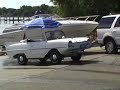 Amphibian Cars in Lake Macatawa