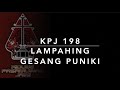 KPJ 198 Lampahing gesang Puniki