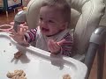 Isabella Rachel Enjoying Waffles!