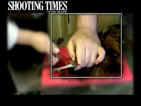 how to skin a pheasant quickly