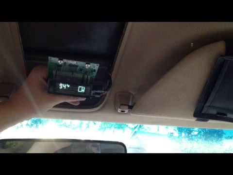 How to fix 99 Ford overhead console