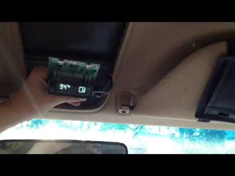How to fix 99 Ford overhead console