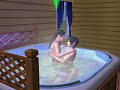 ItaSasu kissing (Sims)