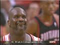 shaquille oneal and bill walton attack each other !!