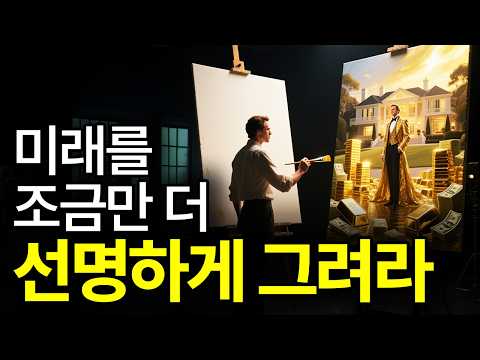 '이 부분'까지 구체적으로 상상해라 나머지는 당신의 뇌가 알아서 할 것이다.