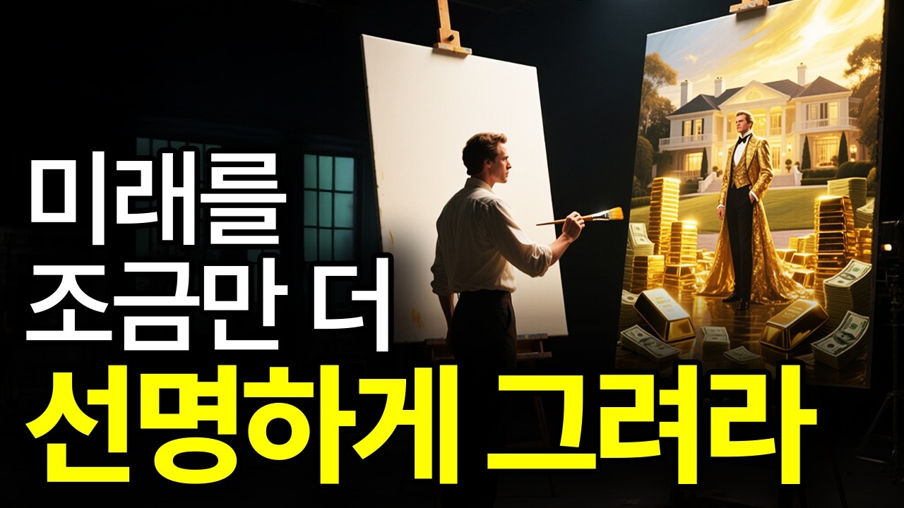 '이 부분'까지 구체적으로 상상해라 나머지는 당신의 뇌가 알아서 할 것이다.