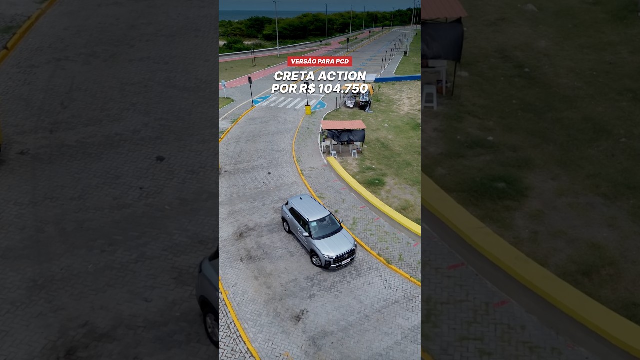 Creta Action por R$ 104.750 (Oferta para clientes PCD)