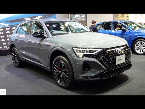 2025 Audi Q8 e-tron Black Edition / In-Depth Walkaround Exterior & Interior