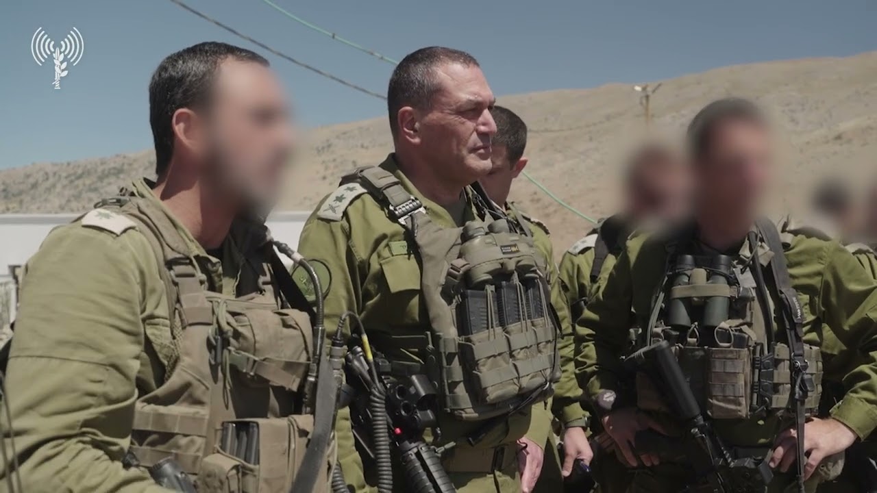 הרמטכ"ל, רא"ל אייל זמיר, בסיור שטח בסוריה | את"צ