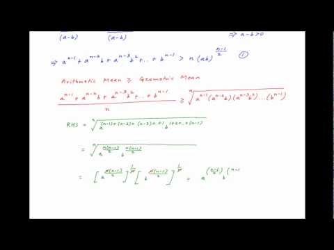 how to prove a=b